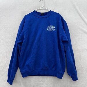 Babylon Sweatshirt Mens L Blue Sonic Anarchy Fleece Pullover Crewneck Graphic